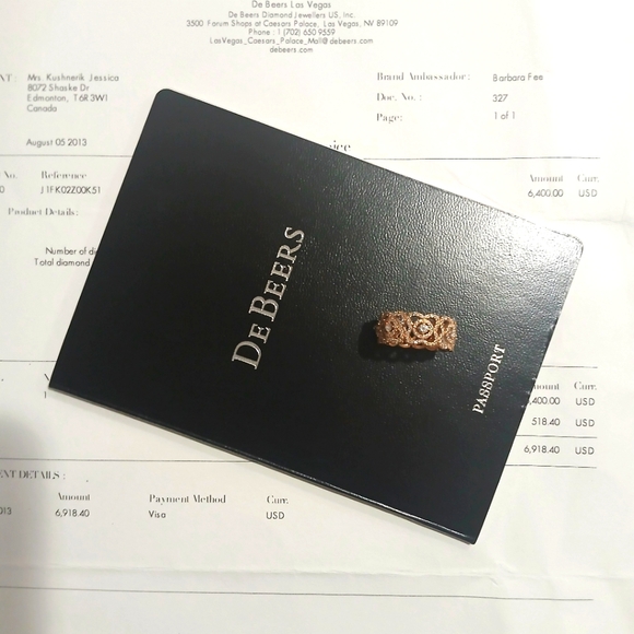 De Beers ring - Picture 4 of 5